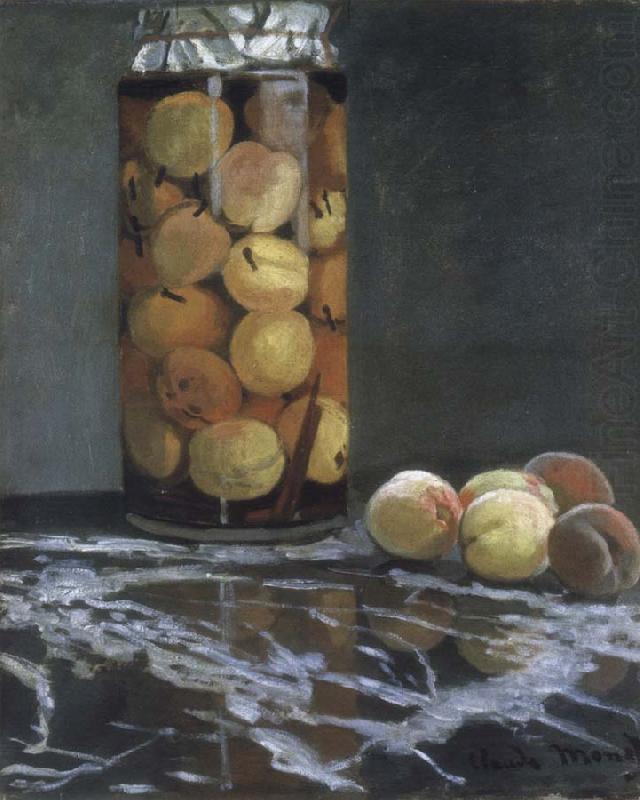 Masters old the peach glass, Claude Monet